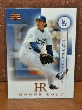 UPPER DECK BASEBALL CARD 2003 HONOR ROLL DODGERS KAZUHISA ISHII # 121